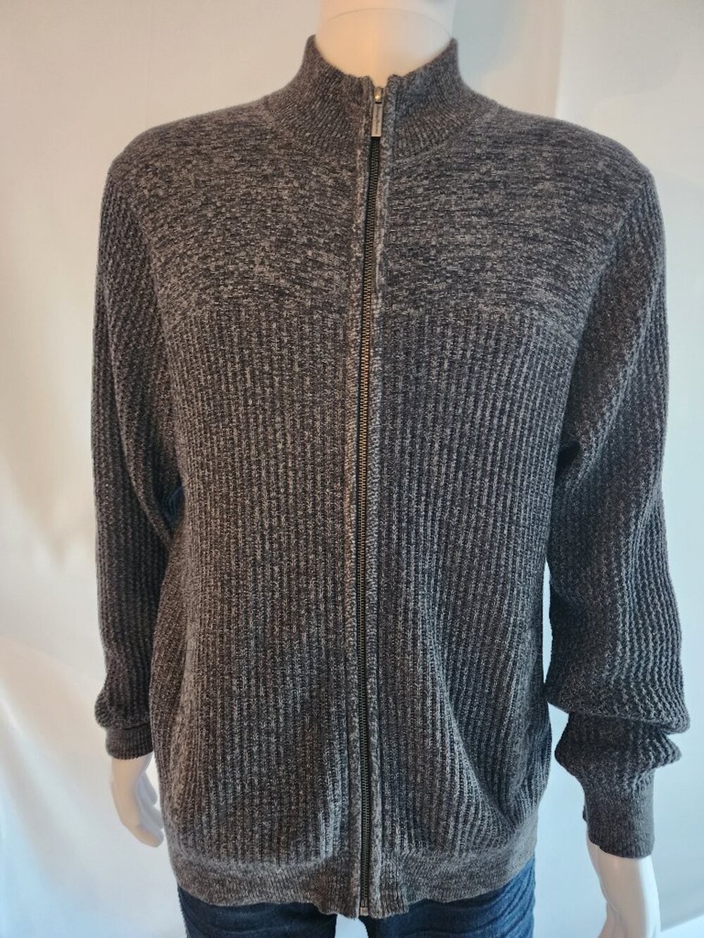 Tommy Bahama Men’s Zip-Up Cardigan Sweater Size XL